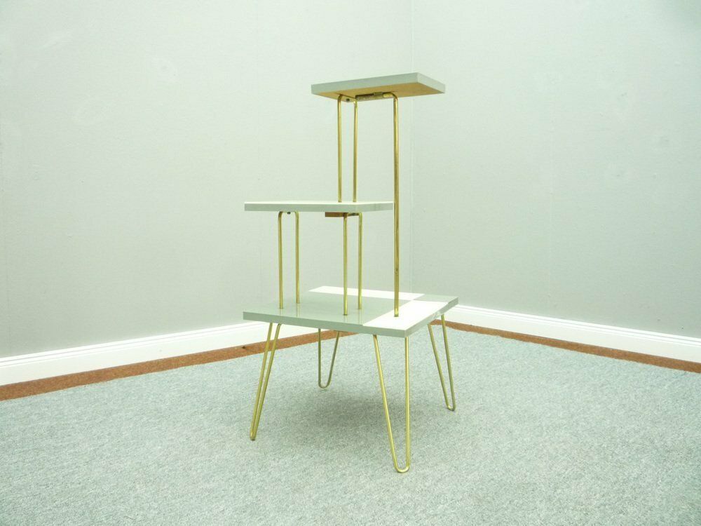 Mid Century Flower Stand, 1950s photo furniture