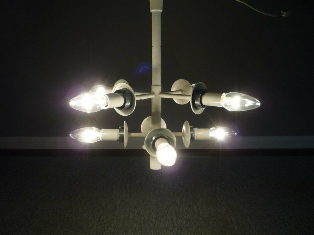 photo furniture Sputnik Chandelier By Max Bill For Temde Lights, Switzerland, 1960s