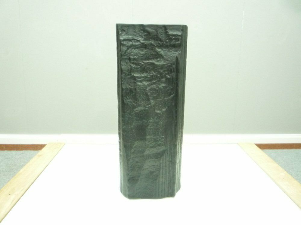 Black Op Art Porcelain Vase By Martin Freyer For Rosenthal, 1970s