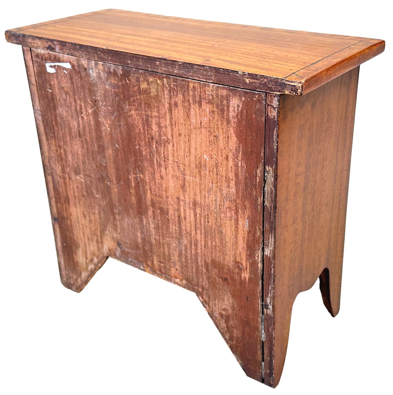 Regency Satinwood Miniature Chest (England, Circa 1830) photo vinterior