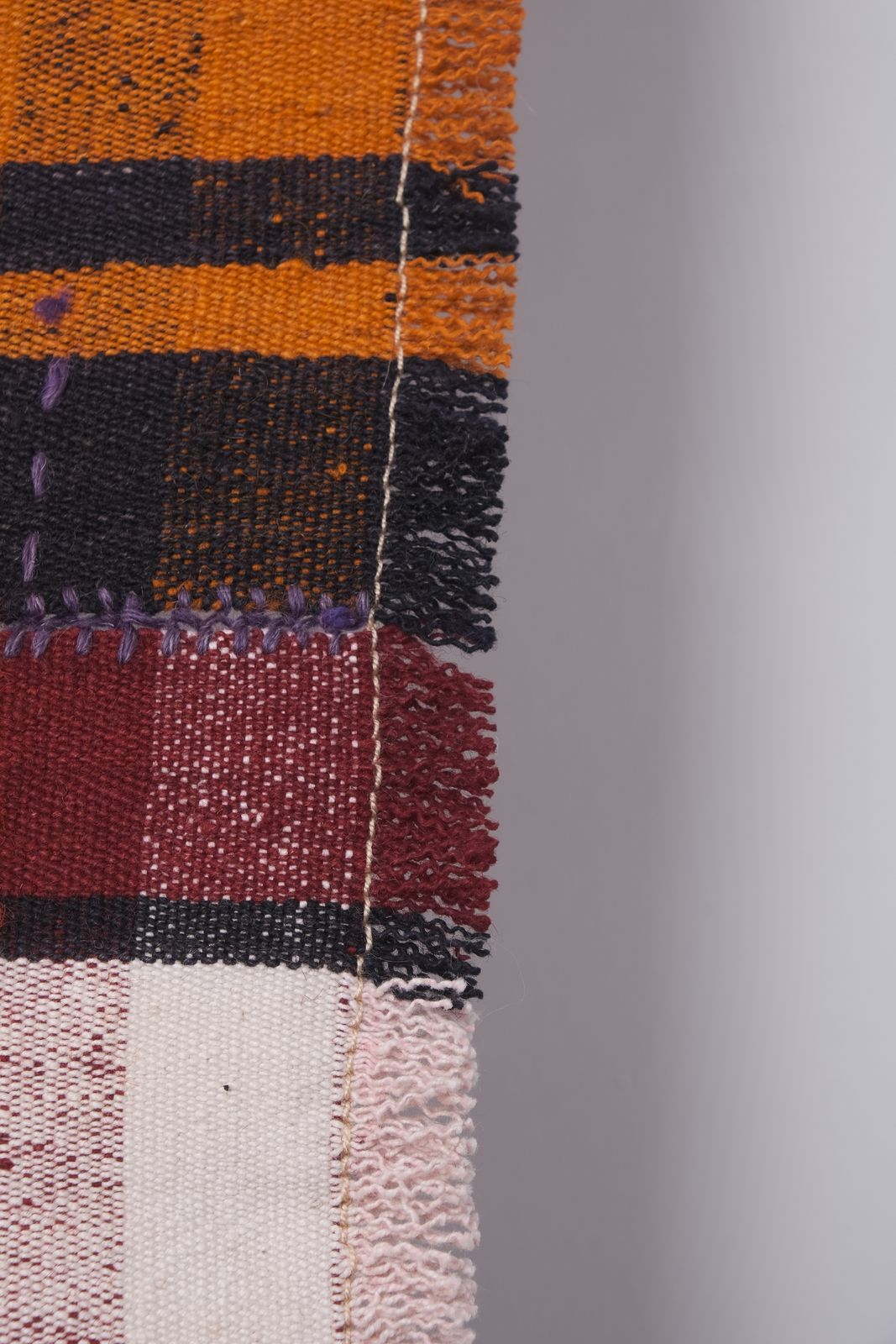 Textiles Colorful Long Turkish Kilim Runner 4'5'' X 15'11'' photo