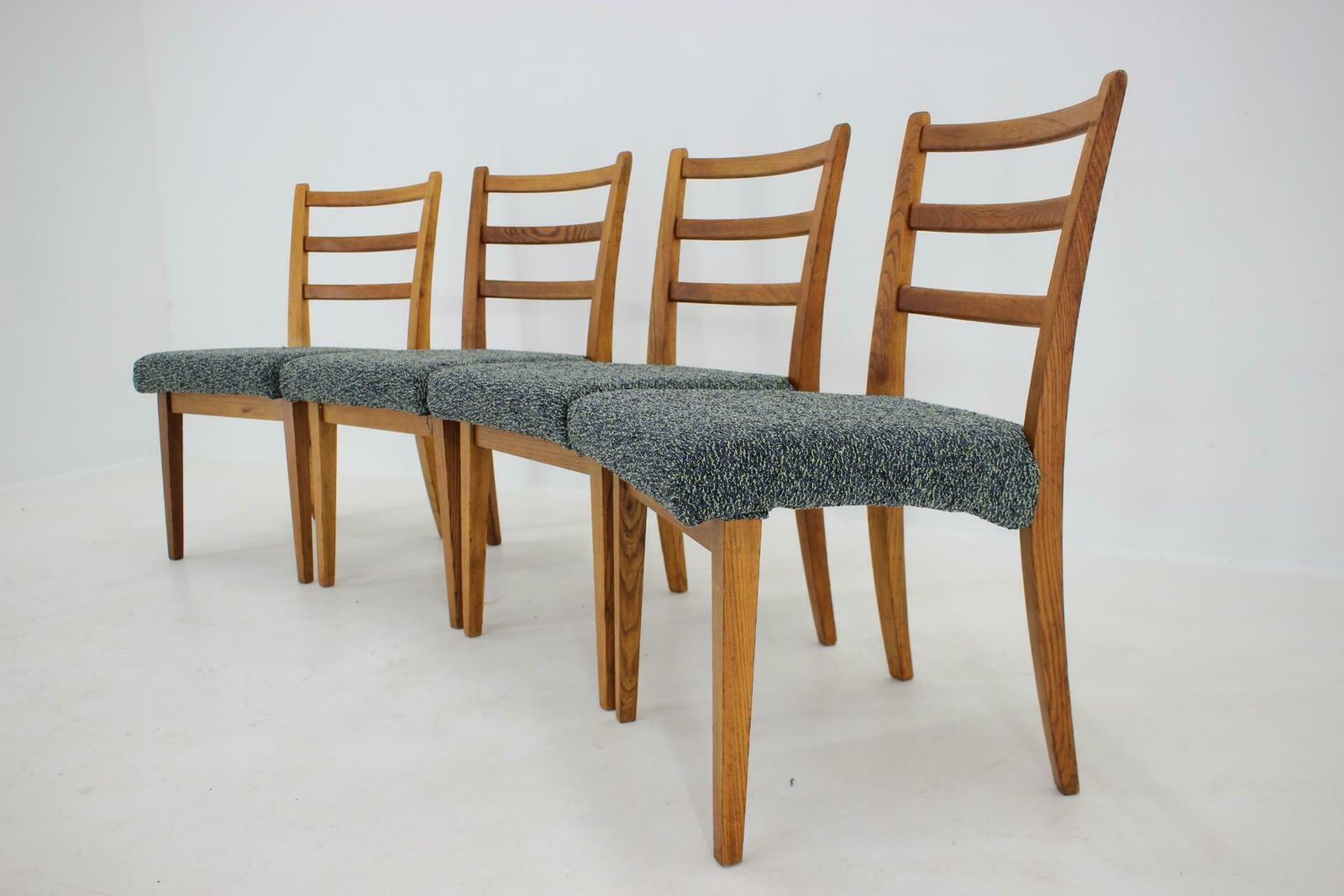 1960s Set Of 4 Oak Dining Chairs ,Czechoslovakia photo furniture