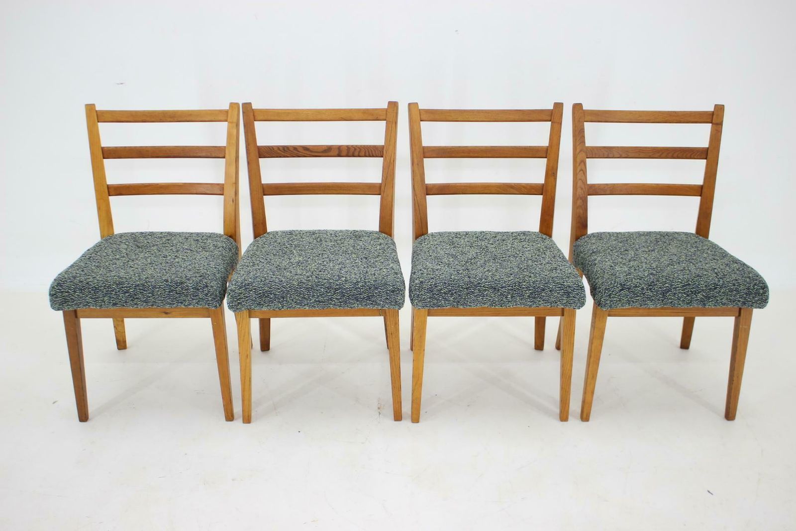 1960s Set Of 4 Oak Dining Chairs ,Czechoslovakia photo Furniture