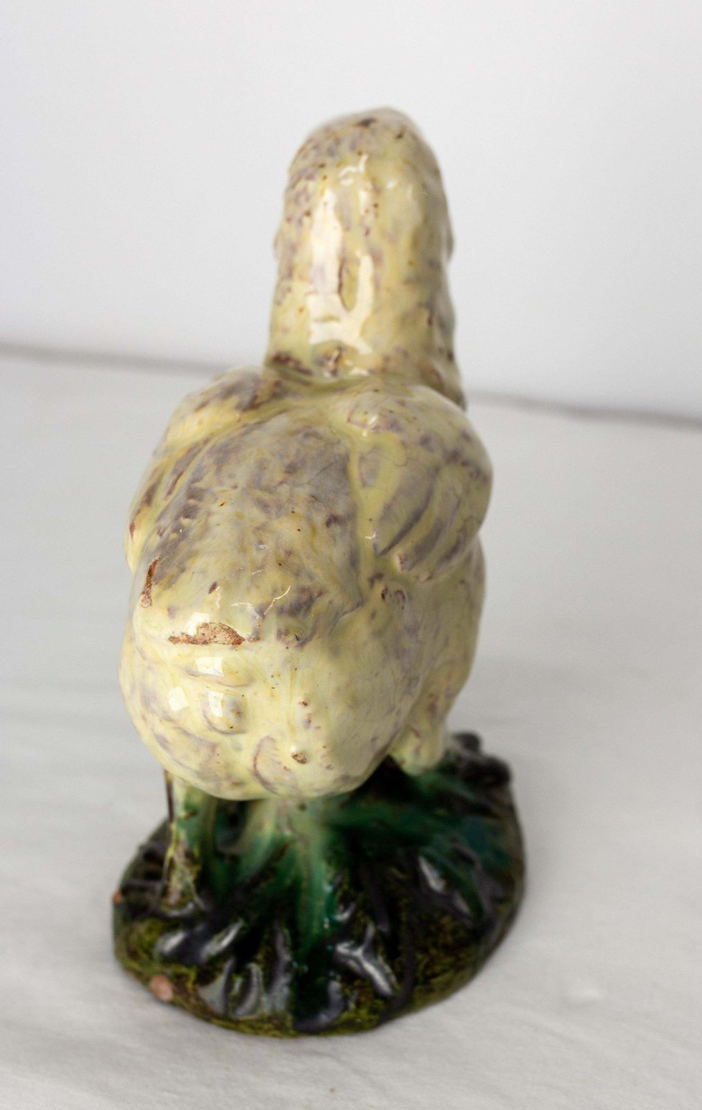 Chick Statuette Terracotta & Faience Signed J. Filmont, Circa 1900 C photo 314.0