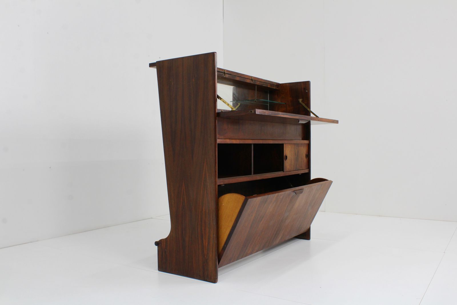 Johannes Andersen Vintage Bar Kast Palissander Sk 661   Jaren 60 photo for sale