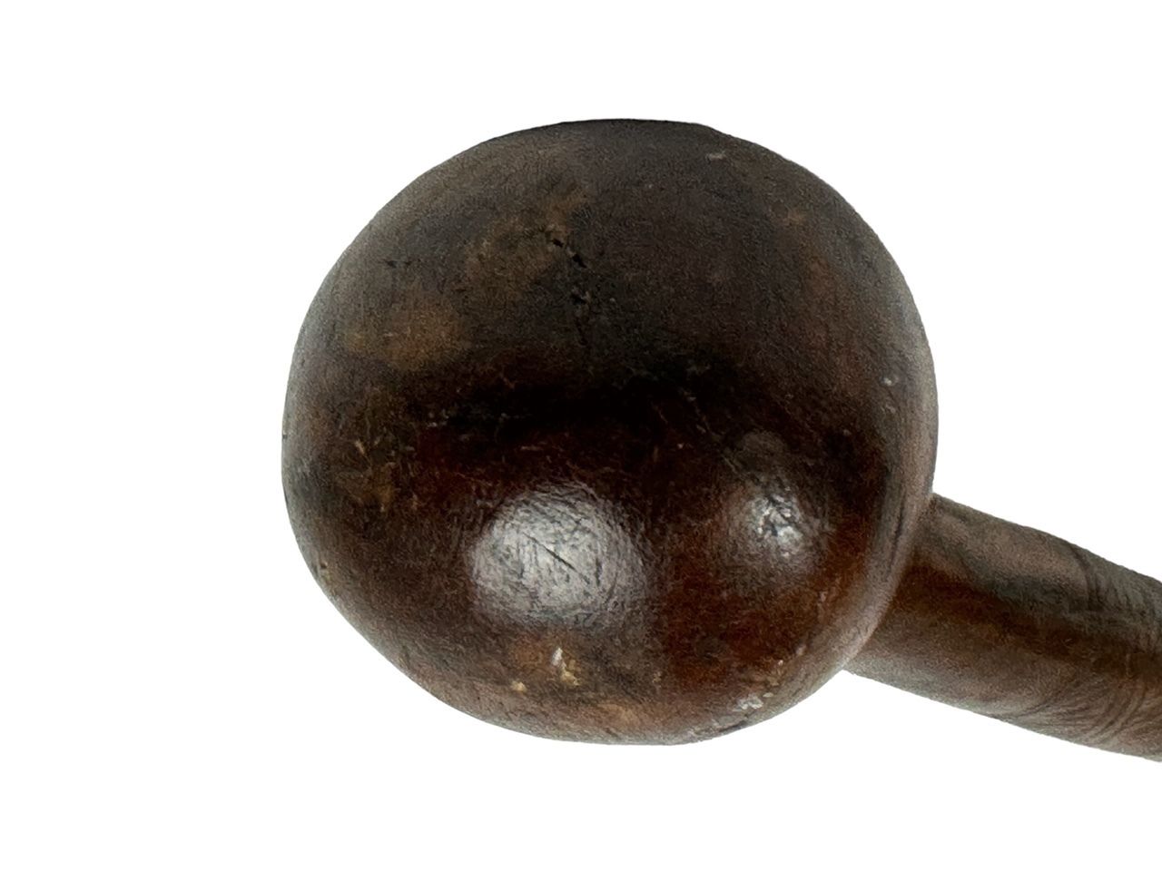 Antique Throwing Club, 19th Century Ula, Knobkerrie photo for sale