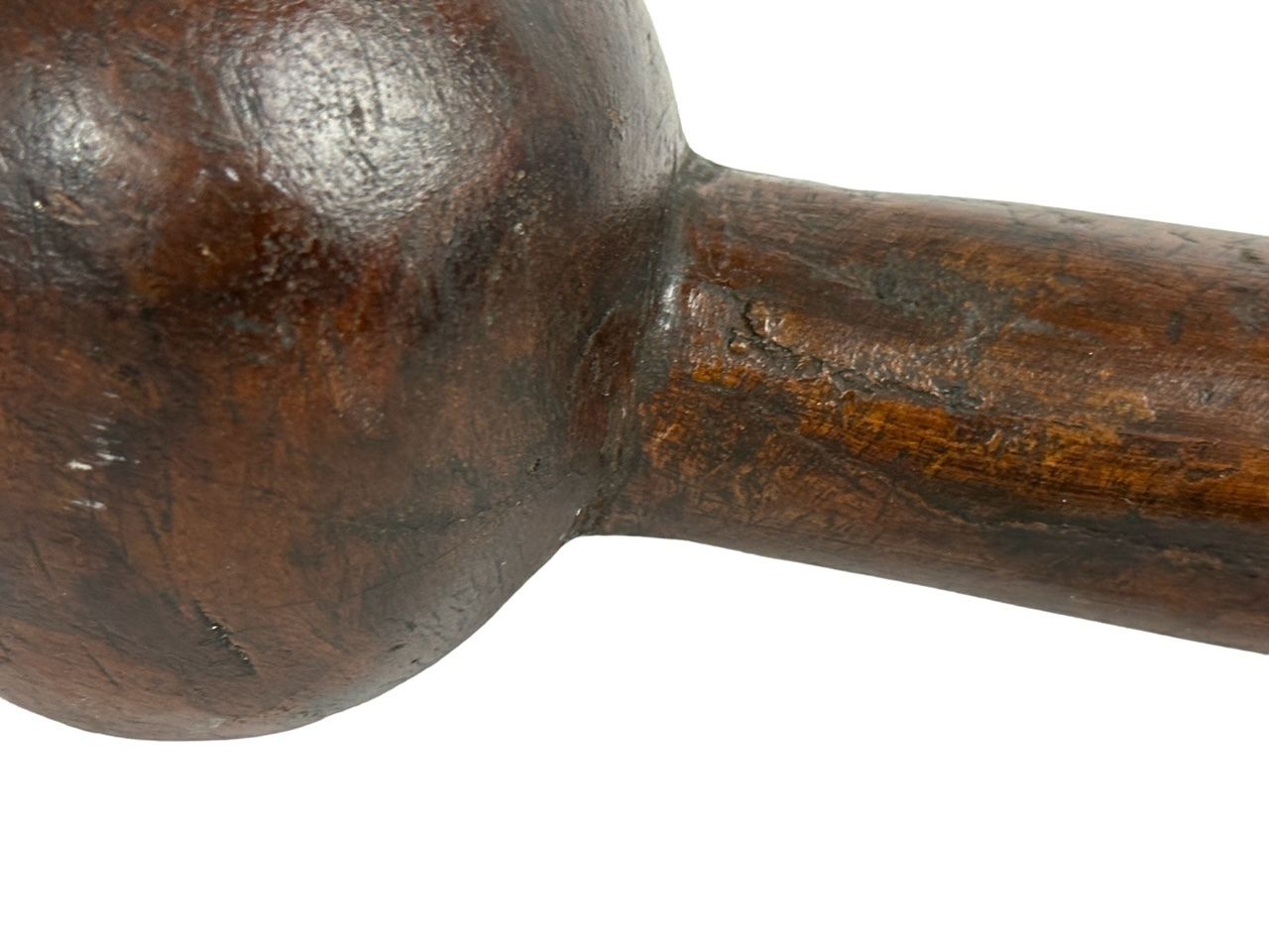 Antique Throwing Club, 19th Century Ula, Knobkerrie photo Art