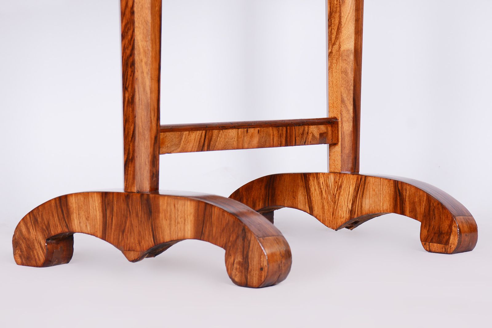Small Biedermeier Side Table, Restored, Walnut, Austria, 1820s photo for sale