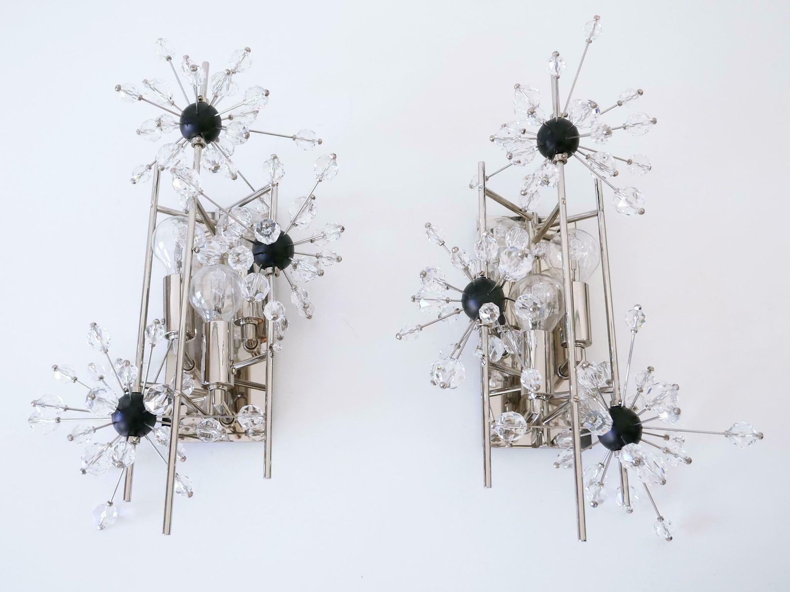photo vinterior Set Of Two Metropolitan Opera Foyer Sconces By Hans Harald Rath For Lobmeyr