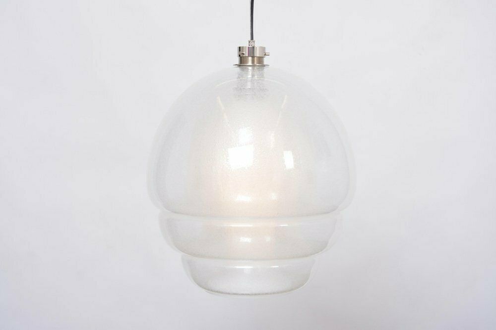 Ls 134 Medusa Glass Hanging Lamp Attributed To Carlo Nason For Mazzega, 1960s photo for sale