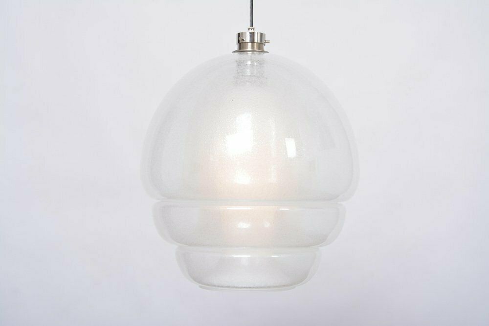Ls 134 Medusa Glass Hanging Lamp Attributed To Carlo Nason For Mazzega, 1960s photo vinterior