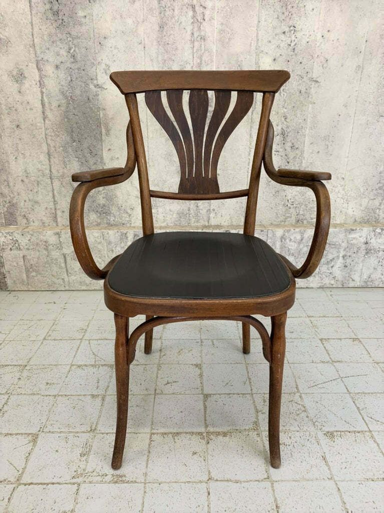 Individual Bentwood French Bistro Chair Carver photo furniture