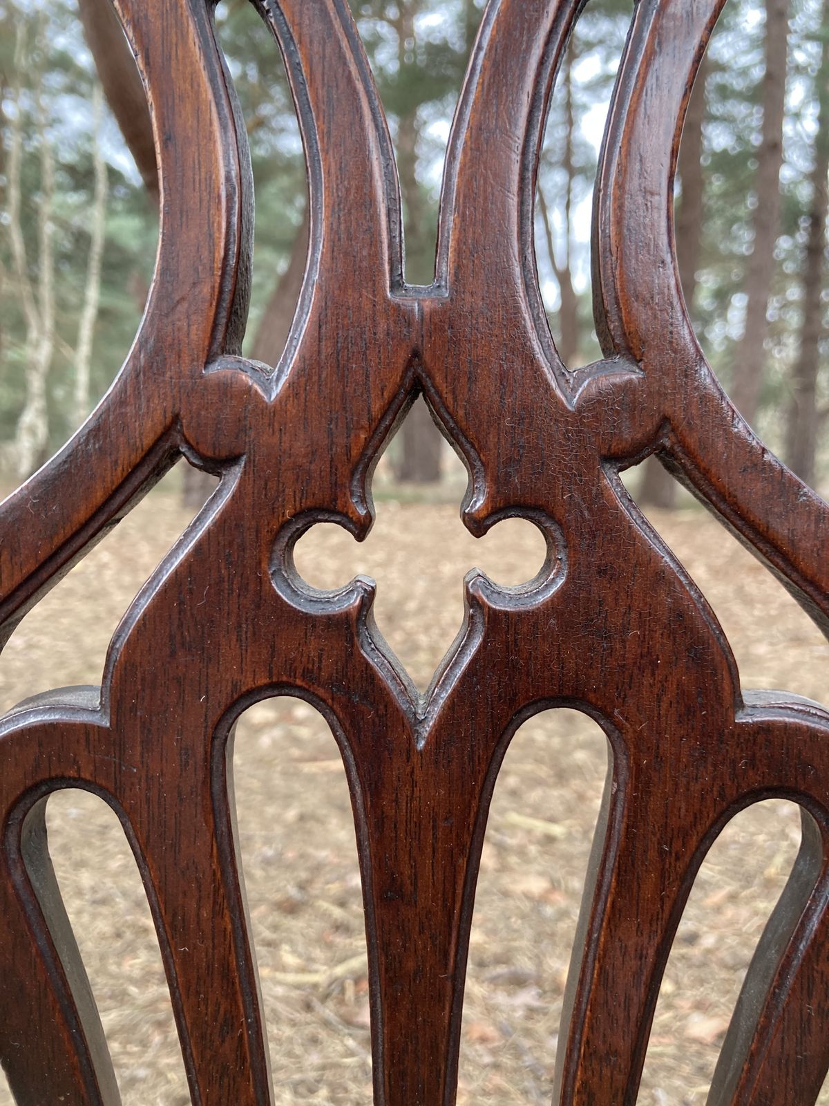 Pair Of Mahogany Open Armchairs / Carvers, Circa 1830 photo buy