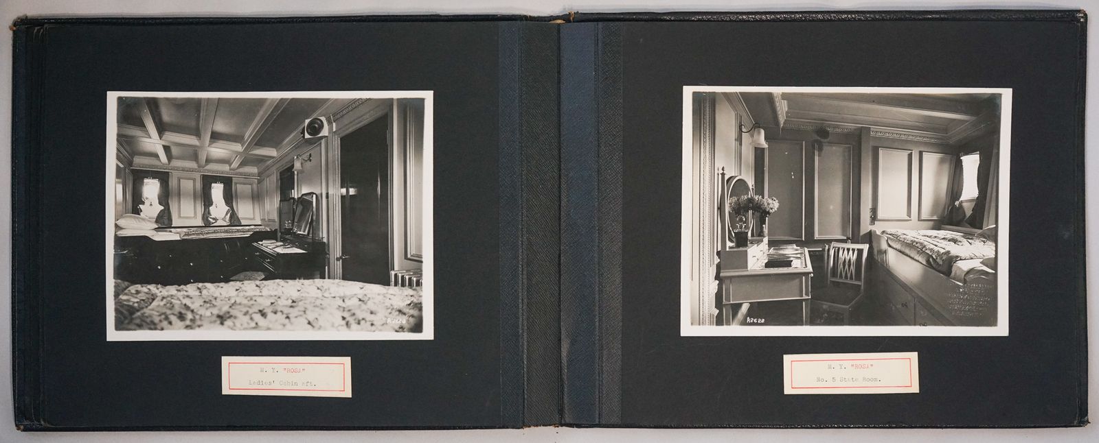 Twin Screw Motor Yacht Rosa   Album Of Photographs photo vintage