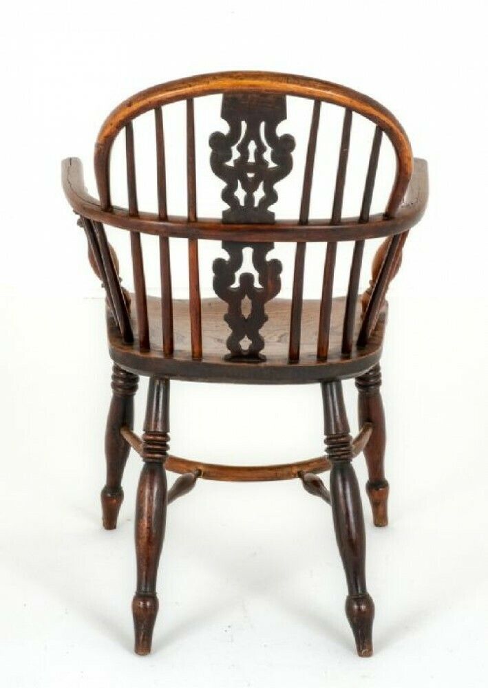Elm Windsor Chair Georgian Farmhouse 1800 photo 1250.0