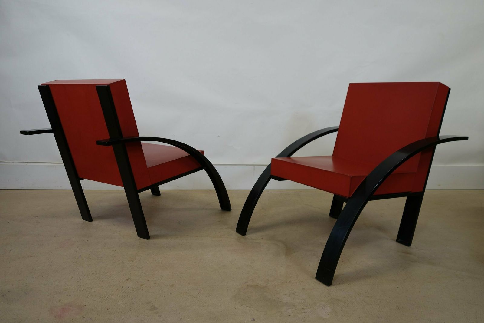 Aldo Rossi Parigi Chair 1989., 1980s photo vinterior