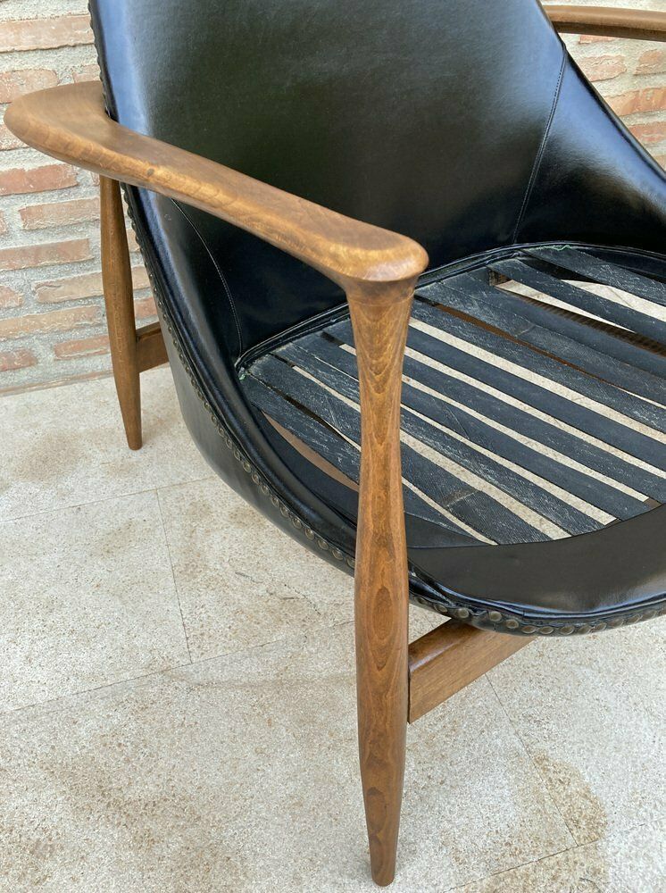 Mid Century Fauteuils In De Stijl Van Ib Kofod Larsen, Denemarken, Ca. Jaren 1950, Set Van 2 photo 4725.0