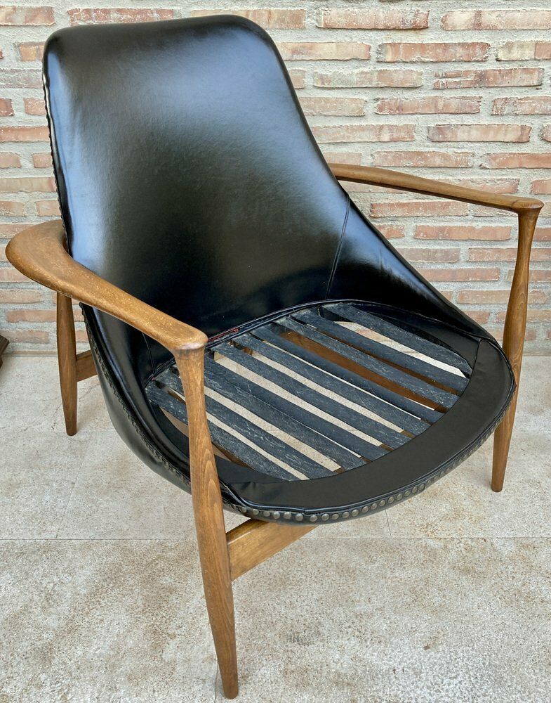 Mid Century Fauteuils In De Stijl Van Ib Kofod Larsen, Denemarken, Ca. Jaren 1950, Set Van 2 photo buy