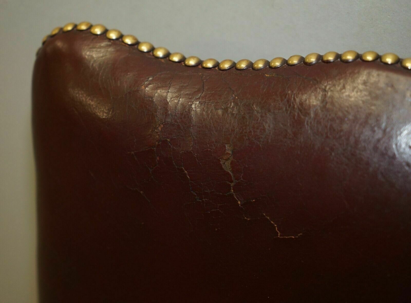 photo furniture Leather Office Guest Chair From Princess Diana's Family Estate Spencer House