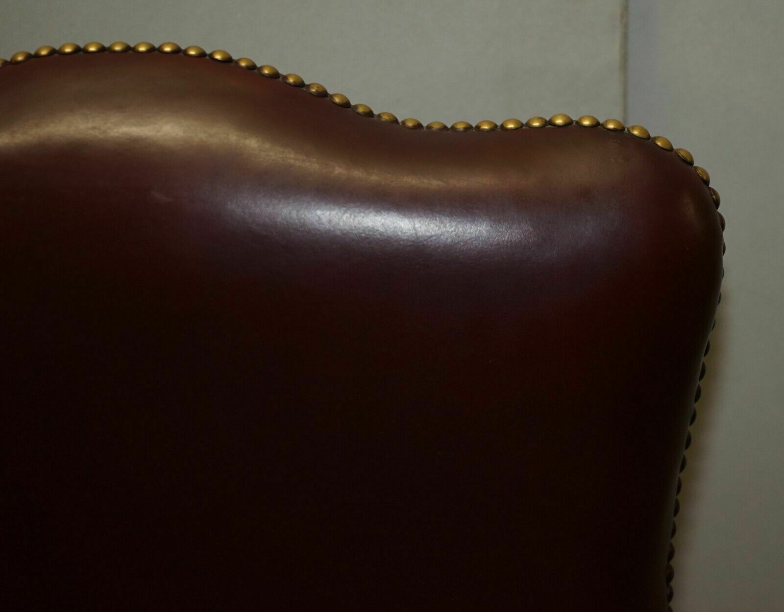 Leather Carver Office Chair From Princess Diana's Family Estate Spencer House photo buy