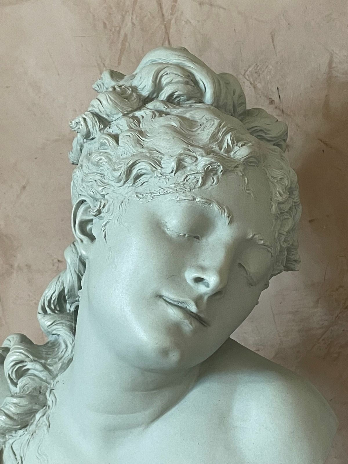 Bust Carrier Belleuse, 18th Century And Earlier photo vintage