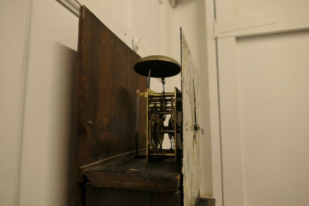 photo for sale 19th Century Welsh Country Oak Long Case Clock By Wm Jones Of Llanfyllin
