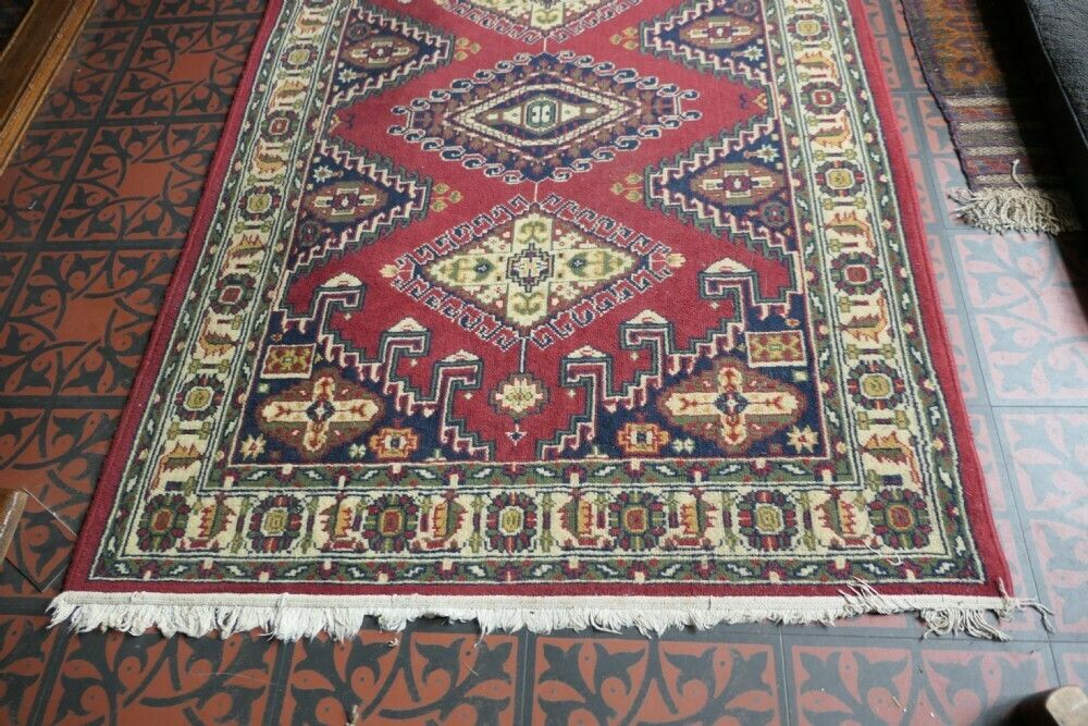Vintage Tree Of Life Pattern Wool Carpet, Rug