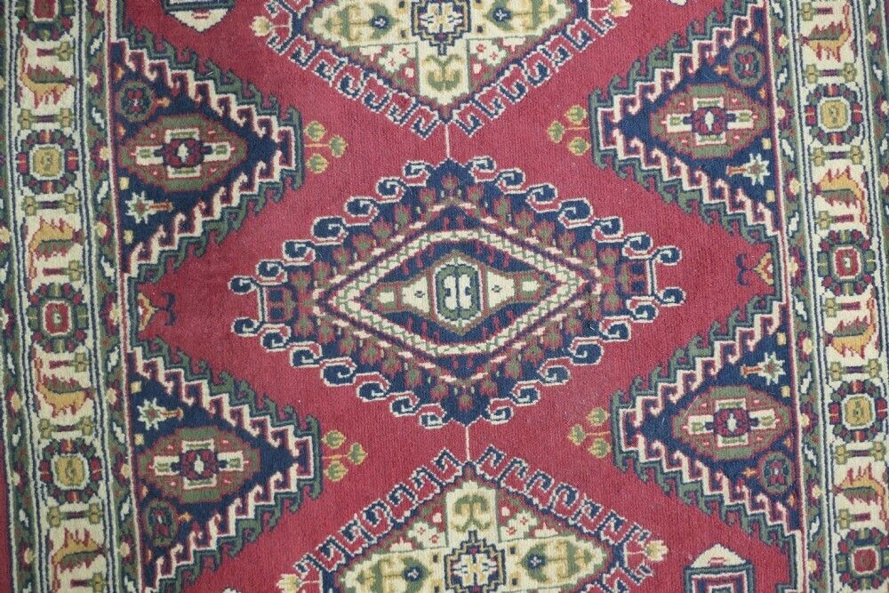 Vintage Tree Of Life Pattern Wool Carpet, Rug photo vintage