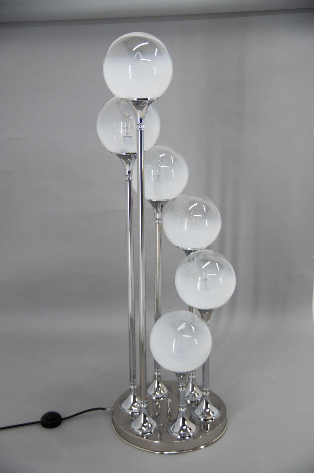 6 Arms Floor Lamp By Targetti Sankey, Italy, 1960s photo furniture