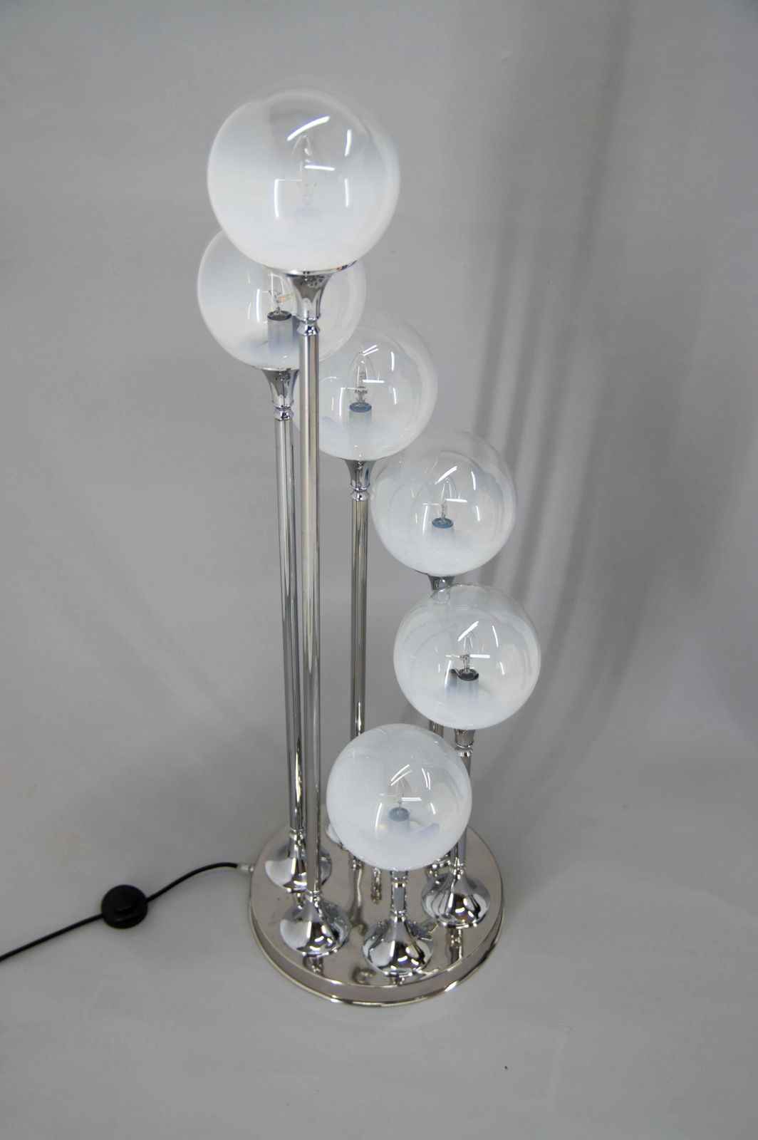 6 Arms Floor Lamp By Targetti Sankey, Italy, 1960s photo 2589.0