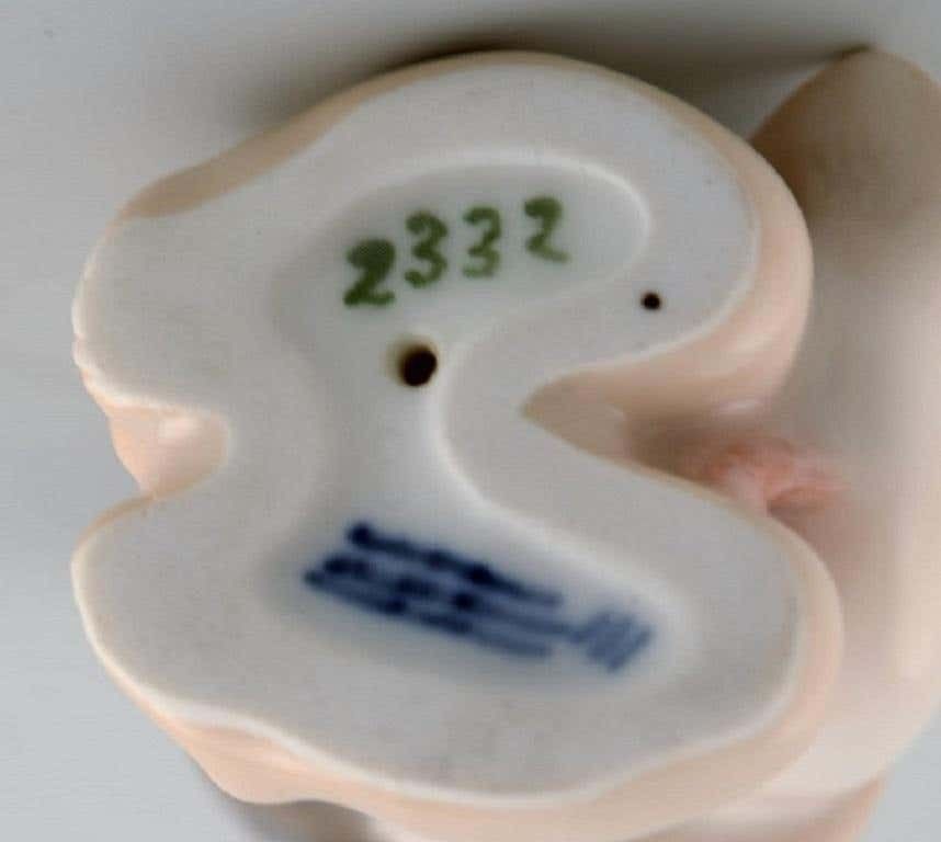 Rare Royal Copenhagen Porcelain Figure, Girl With Duck, Model Number 2332 photo buy