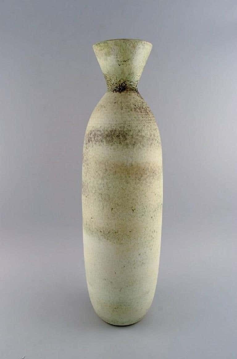 Carl Harry Ståhlane (1920 1990) For Rörstrand. Colossal Vase In Glazed Ceramics. photo for sale