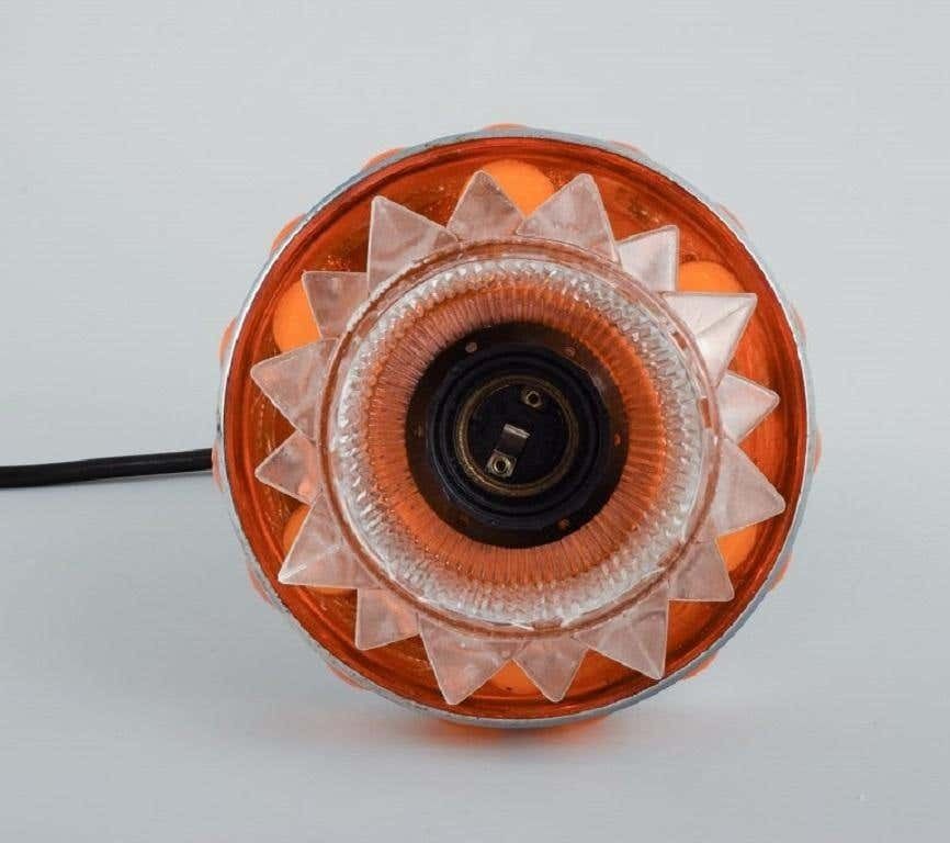 Raak, The Netherlands, Designer Lamp In Chrome, Plastic And Clear Glass photo buy