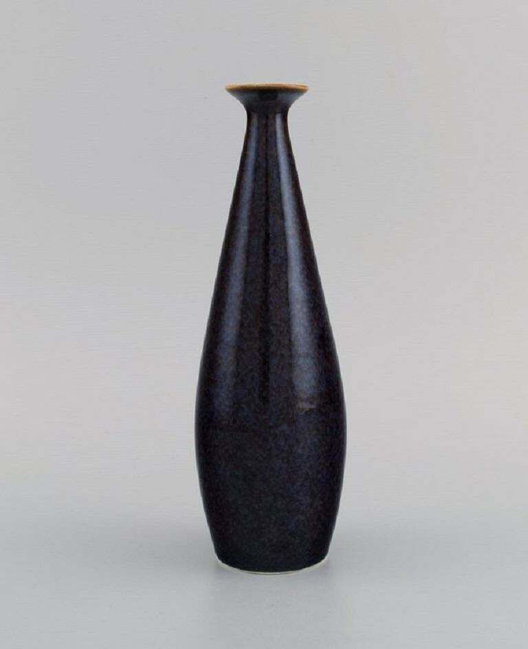 Carl Harry Ståhlane For Rörstrand Vase In Glazed Ceramics photo for sale