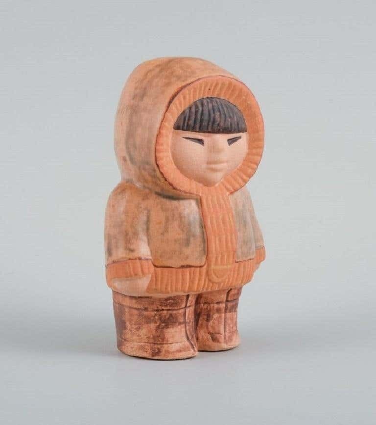 Lisa Larson For Gustavsberg. Stoneware Figure From "All The World's Children." photo furniture