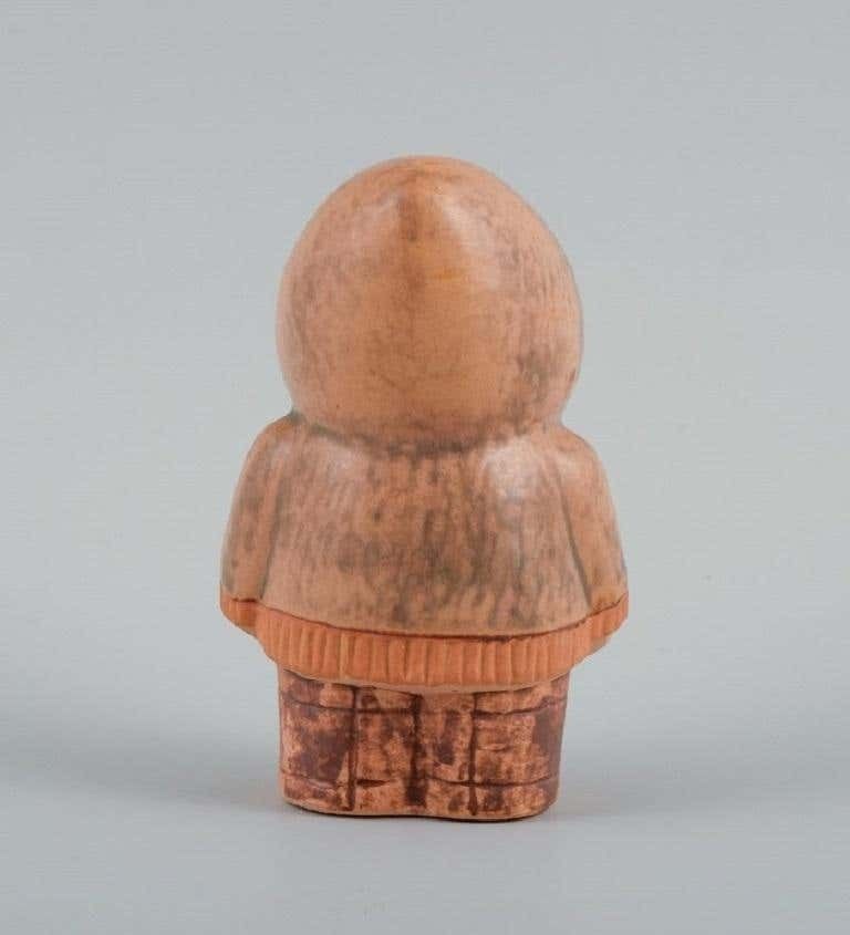 Lisa Larson For Gustavsberg. Stoneware Figure From "All The World's Children." photo for sale