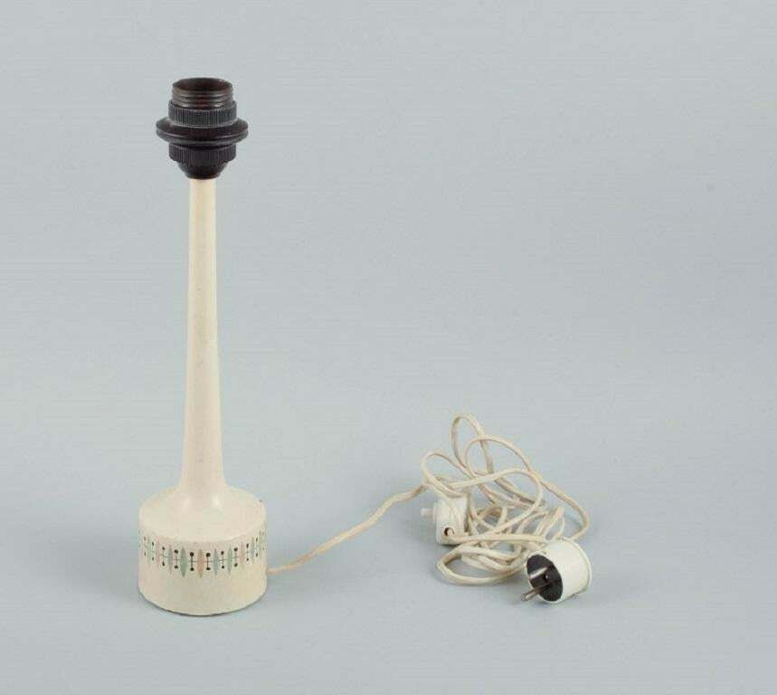 Hans Agne Jakobsson For Markaryd, A Pair Of Retro Wooden Table Lamps photo buy