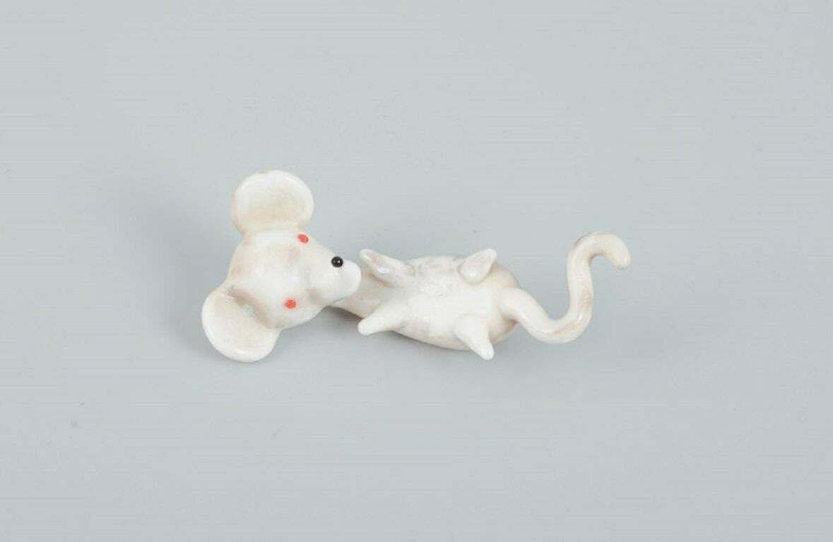 Murano, Italy. A Collection Of Six Miniature Glass Figurines Of Animals photo furniture