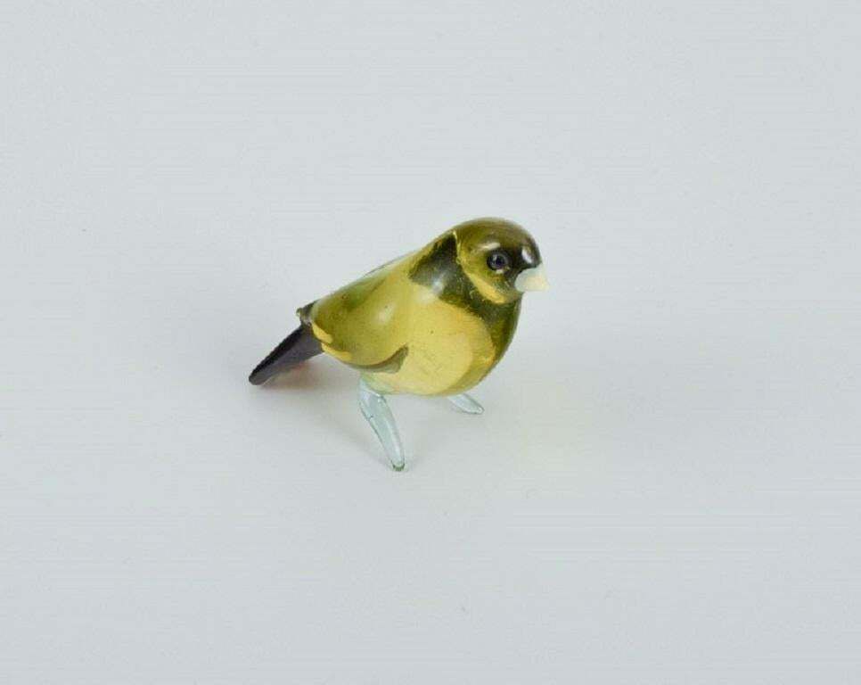 Murano, Italy. A Collection Of Six Miniature Glass Figurines Of Animals photo for sale