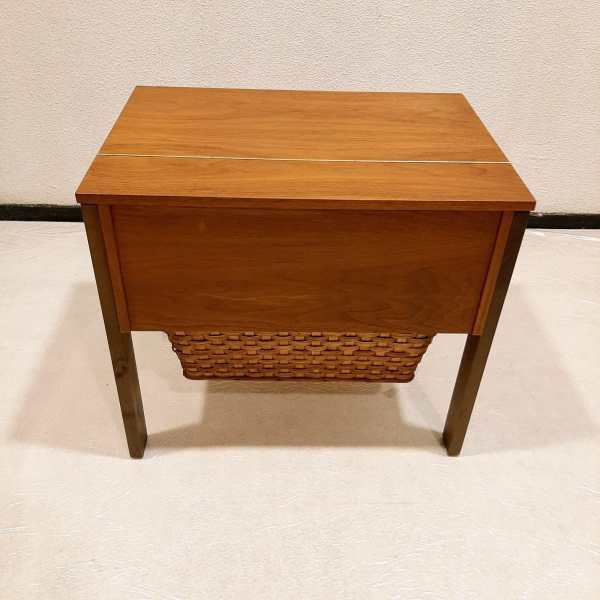380.0 Sewing Cabinet With Reed Basket By Horn Collection, West Germany 1950s photo