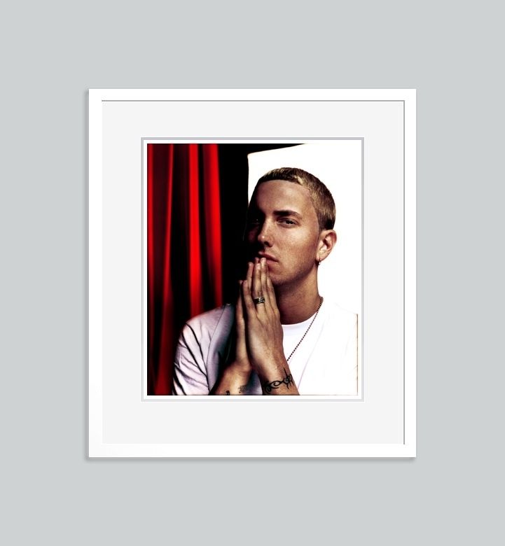 'Eminem' Kevin Westenberg Signed Limited Edition Framed In White