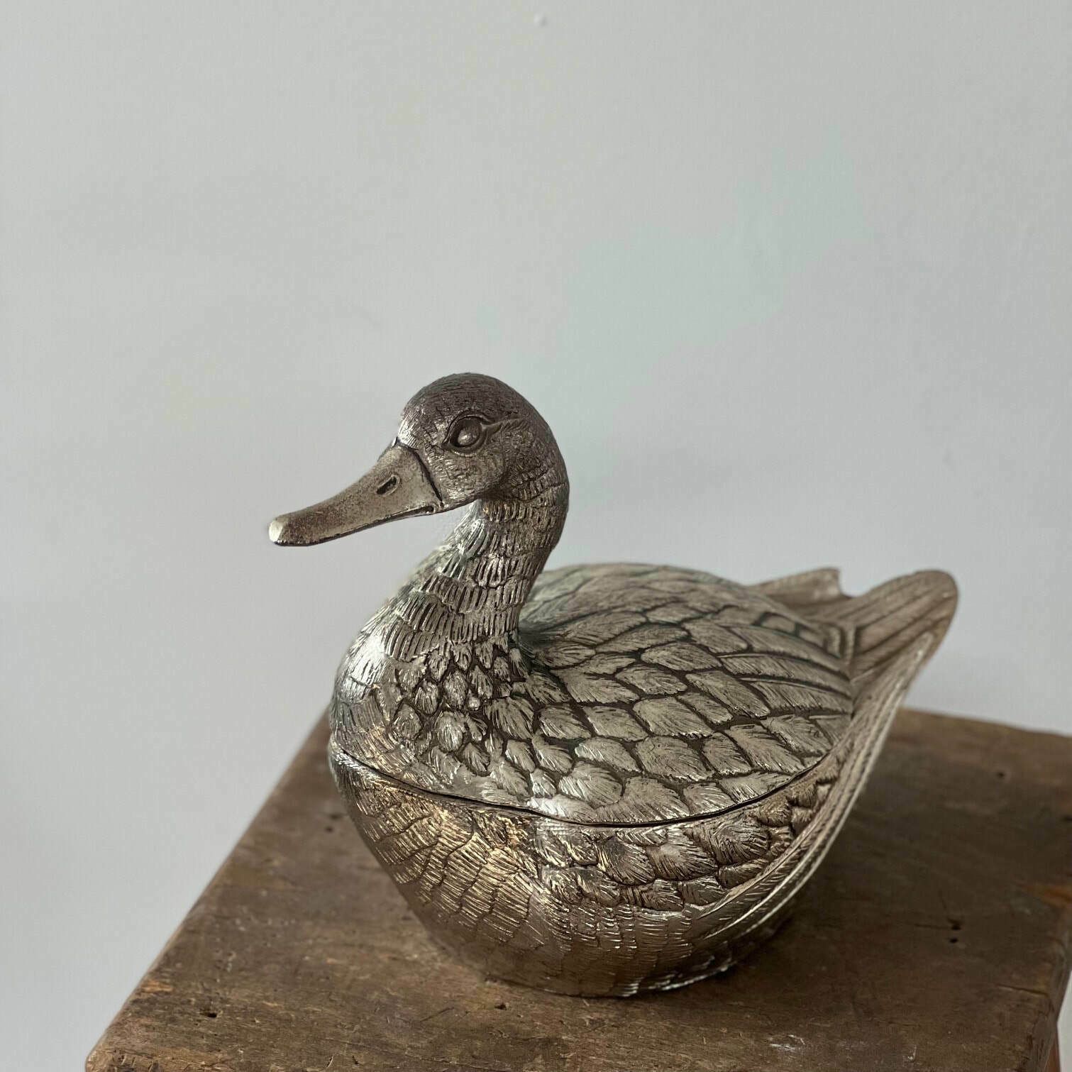 Mauro Manetti Italian Mid Century Duck Ice Bucket photo furniture