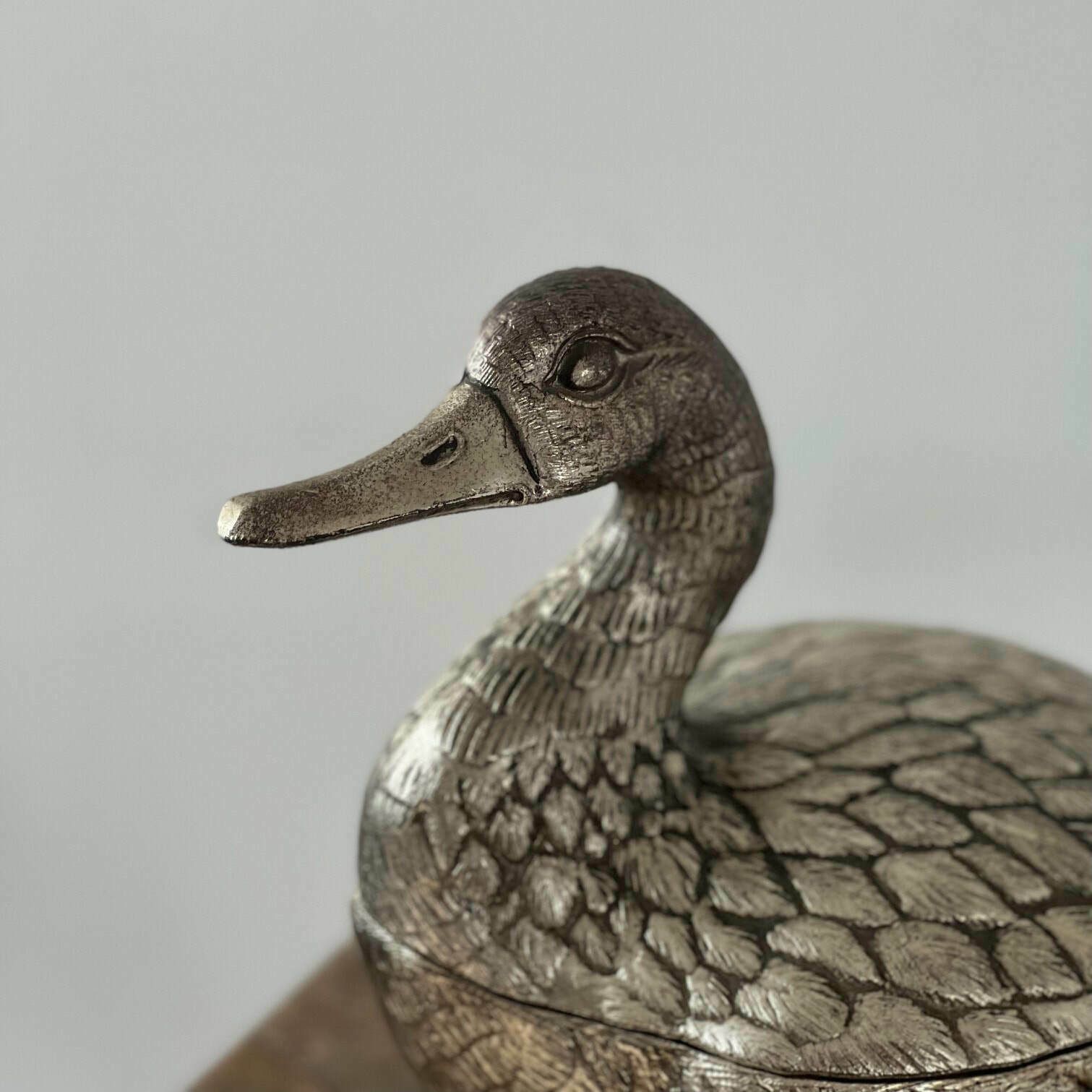 Mauro Manetti Italian Mid Century Duck Ice Bucket photo 450.0
