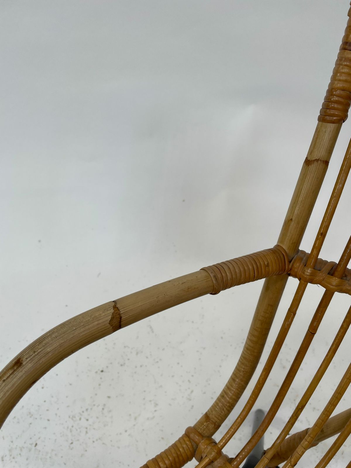 photo vinterior Rattan Armchair By Dirk Van Sliedregt Rohe Noordwolde 1960 In The Netherlands