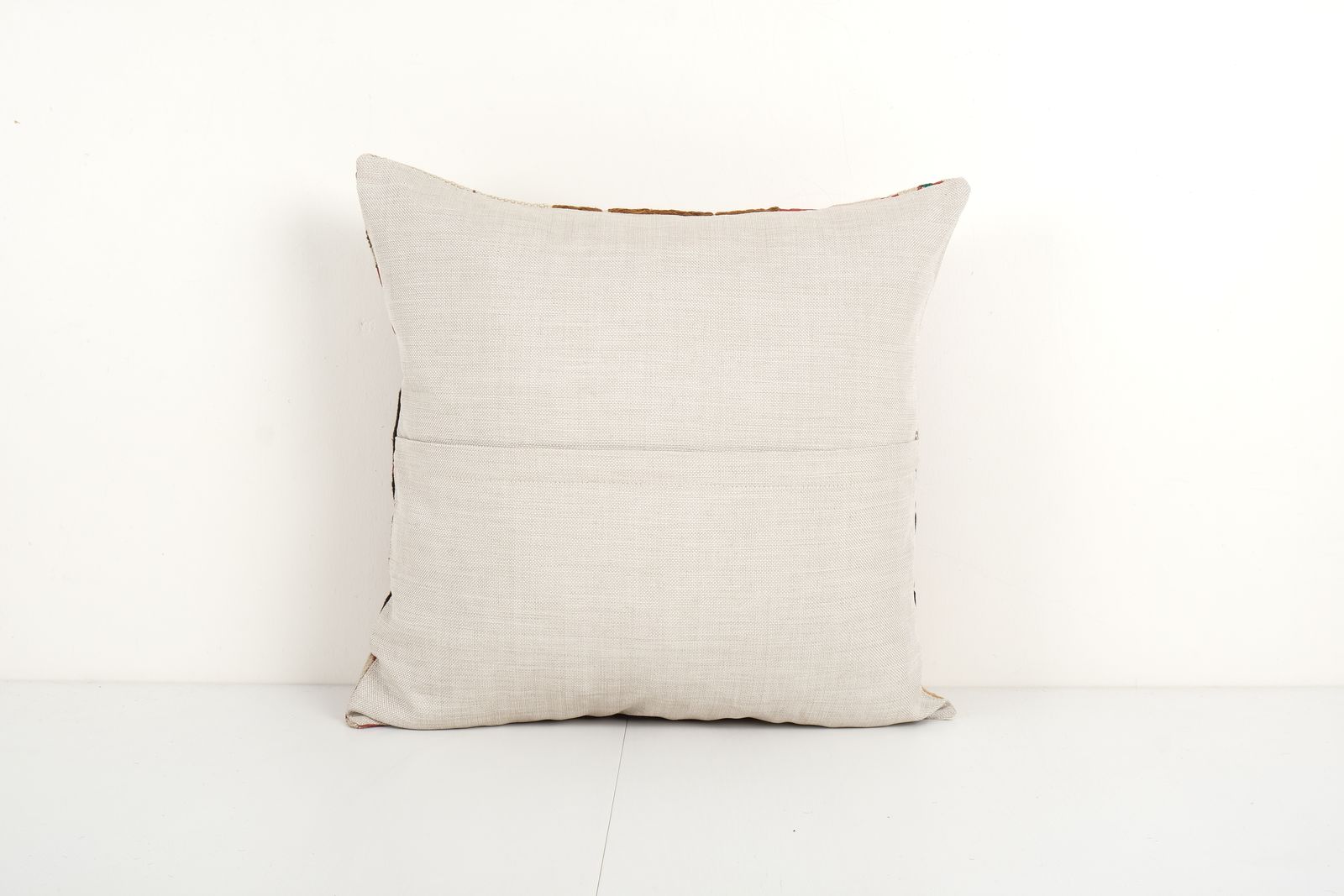 Ethnic Suzani Patchwork Cushion Cover, Suzani Ethnic Pillow Case Made From A 19th Century Suzani Uzbekistan 18'' X 18'' photo furniture