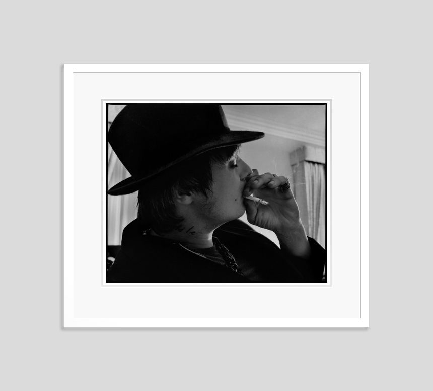'Pete Doherty' Kevin Westenberg Signed Limited Edition Framed In White