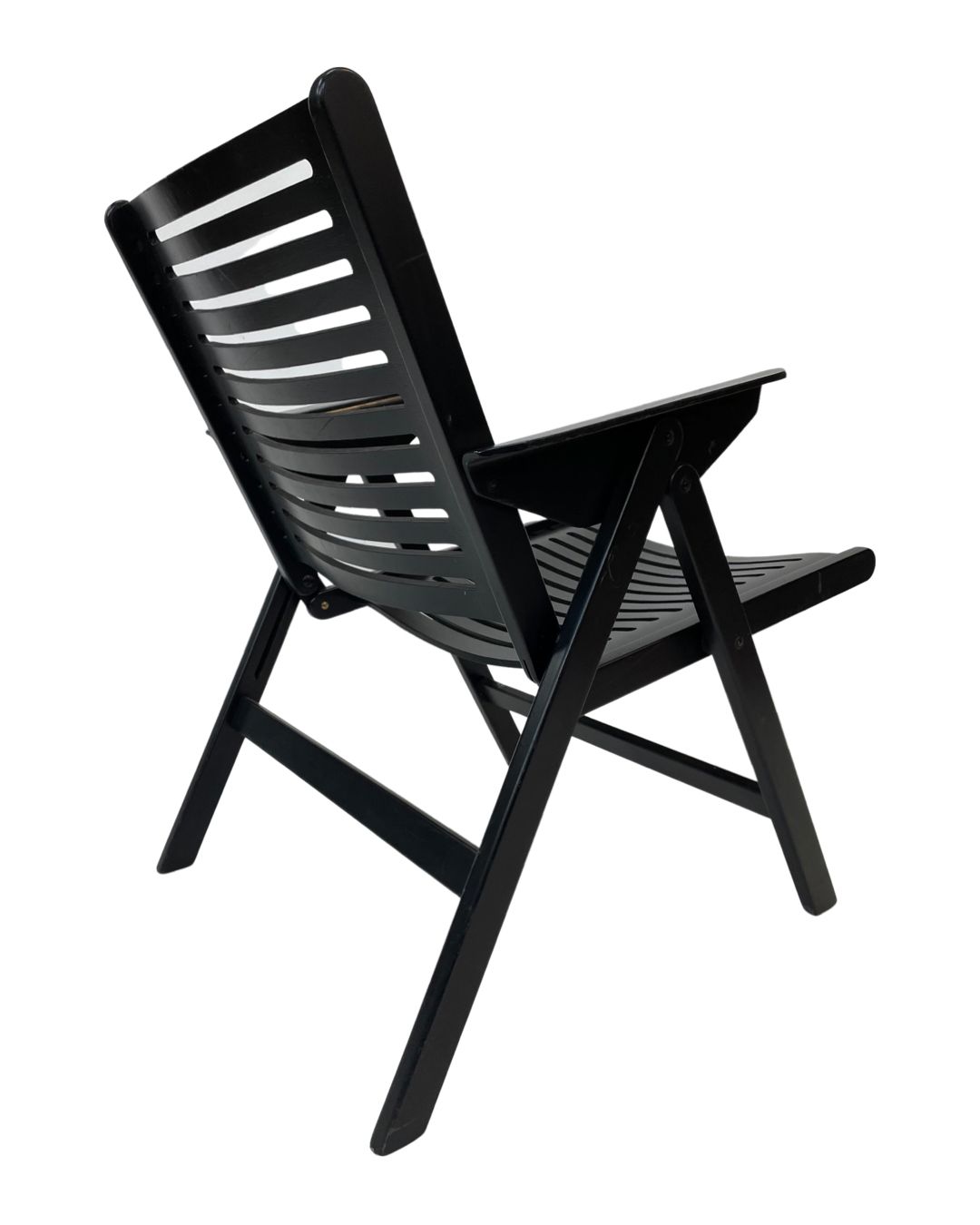Niko Kralj Slovenian Rex Plywood Folding Chair For Stol 1950s In Black photo vinterior