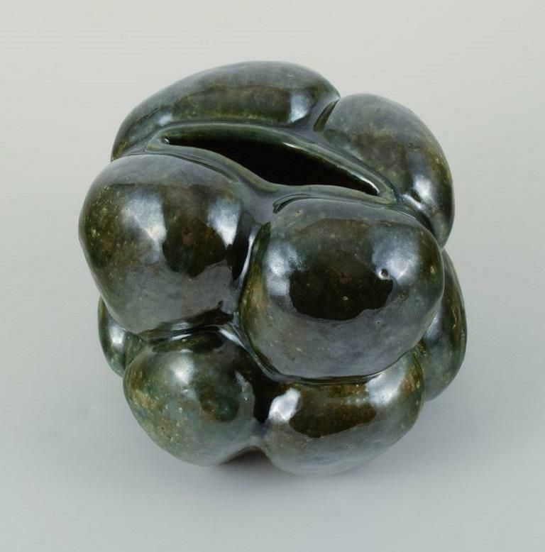 Christina Muff Danish Contemporary Ceramicist Organic Shaped Vessel photo 762.0