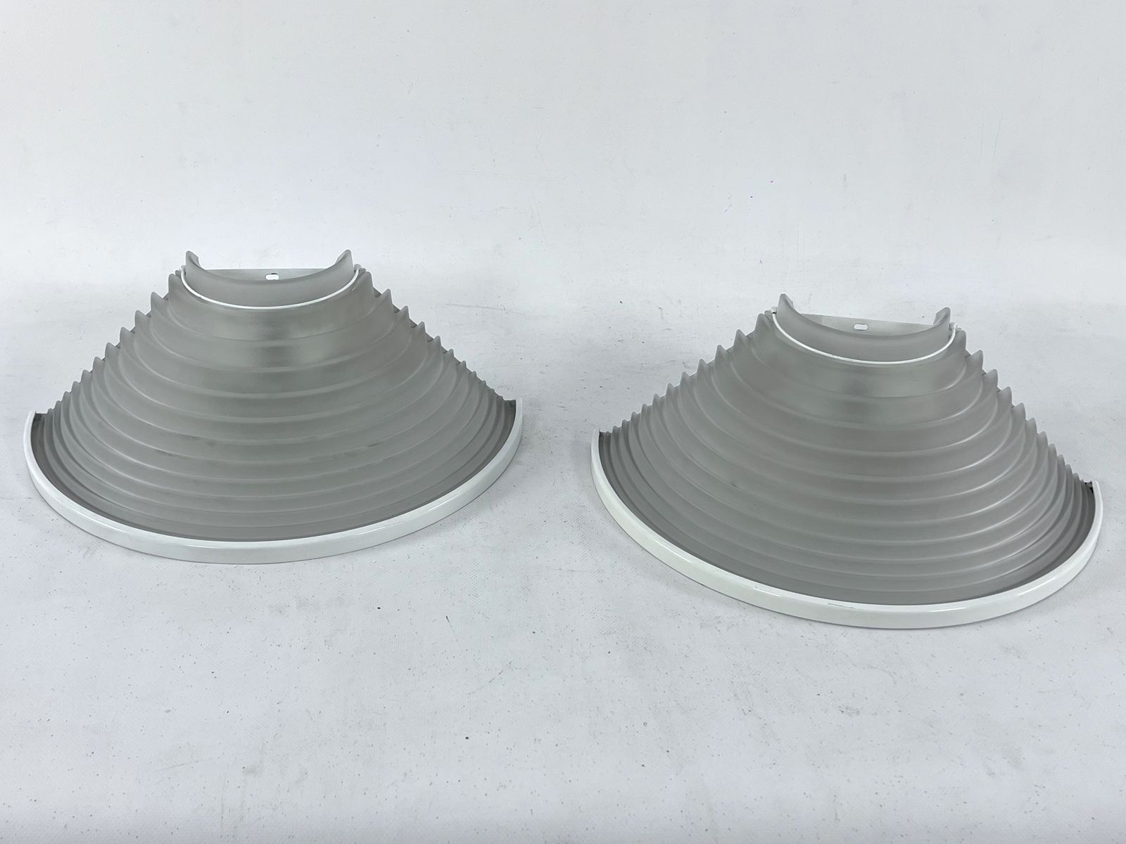 photo for sale Vintage Pair Of Egisto 38 Sconces By Angelo Mangiarotti For Artemide. Italy 1980s