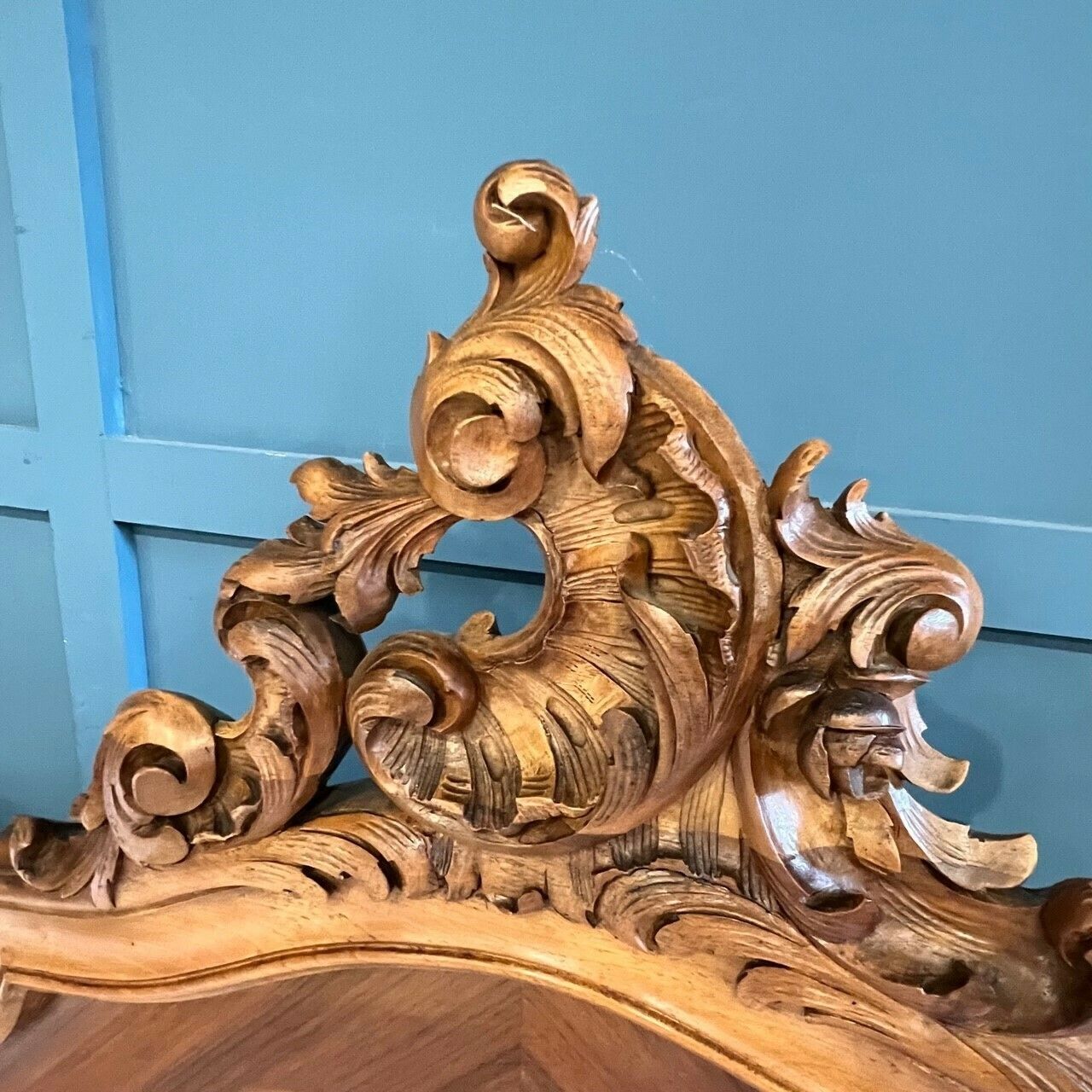 Singles 3ft  French Walnut Louis XV Single Beds photo furniture